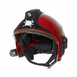 Casque pompier rouge HPS 7000 Drager